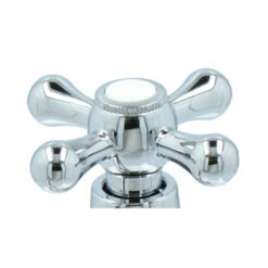 Handson Fonteinkraan Louise Met Draaiknop Chroom -Badkamer Verkoop Winkel 123 3777