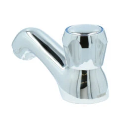 Handson Fonteinkraan Thomas Lage Uitloop Met Draaiknop Chroom -Badkamer Verkoop Winkel 123 3783