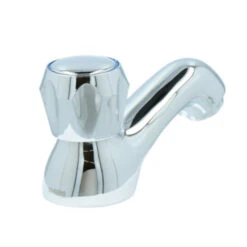 Handson Fonteinkraan Thomas Lage Uitloop Met Draaiknop Chroom -Badkamer Verkoop Winkel 123 3785