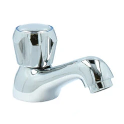 Handson Fonteinkraan Thomas Lage Uitloop Met Draaiknop Chroom -Badkamer Verkoop Winkel 123 3787