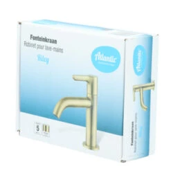 Atlantic Fonteinkraan Riley Met Hendel Messing 22 Atlantic Fonteinkraan Riley Met Hendel Messing -Badkamer Verkoop Winkel 123 3818