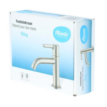 Atlantic Fonteinkraan Riley Met Hendel RVS 12 Atlantic Fonteinkraan Riley Met Hendel RVS - Afbeelding 10