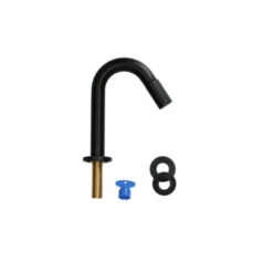 Atlantic Fonteinkraan Scott Met Draaiknop Zwart -Badkamer Verkoop Winkel 123 3839