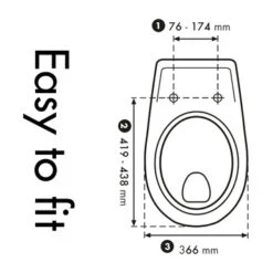 Cedo Starfish Wc Bril Softclose Duroplast -Badkamer Verkoop Winkel 123 3937