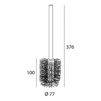 Tiger Toiletborstel RVS 6 Tiger Toiletborstel RVS - Afbeelding 4