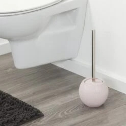 Sealskin Toiletborstel Met Houder Convex Lichtroze -Badkamer Verkoop Winkel 123 3974