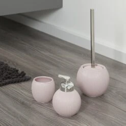 Sealskin Toiletborstel Met Houder Convex Lichtroze -Badkamer Verkoop Winkel 123 3975