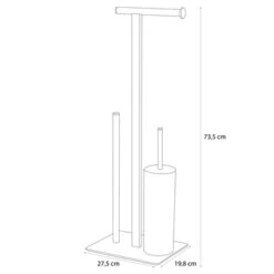Sealskin Toiletrek Square Metaal Chroom -Badkamer Verkoop Winkel 123 3987