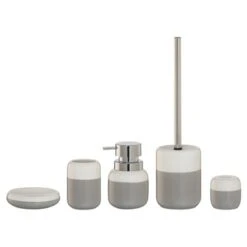 Sealskin Toiletborstelhouder Sphere Lichtgrijs Keramiek -Badkamer Verkoop Winkel 123 3992