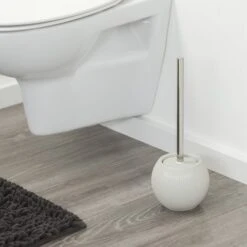 Sealskin Toiletborstel Met Houder Convex Lichtgrijs -Badkamer Verkoop Winkel 123 4026
