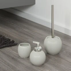 Sealskin Toiletborstel Met Houder Convex Lichtgrijs -Badkamer Verkoop Winkel 123 4027