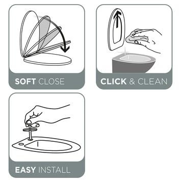 Tiger WC Bril Memphis Wit Kunststof Met Softclose 14 Tiger WC Bril Memphis Wit Kunststof Met Softclose - Afbeelding 12