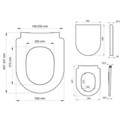 Tiger WC Bril Memphis Wit Kunststof Met Softclose 27 Tiger WC Bril Memphis Wit Kunststof Met Softclose -Badkamer Verkoop Winkel 123 4079