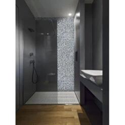 Nature Stone Pebble Antraciet 30x30 Cm 1 M² -Badkamer Verkoop Winkel 123 4144