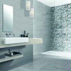 Wandtegel Decor Tiber Wit 20x50 Cm 7 Wandtegel Decor Tiber Wit 20x50 Cm -Badkamer Verkoop Winkel 123 4166