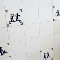 Wandtegel Dokkums Oud Wit 13x13 Cm 0,51 M² 7 Wandtegel Dokkums Oud Wit 13x13 Cm 0,51 M² -Badkamer Verkoop Winkel 123 4250