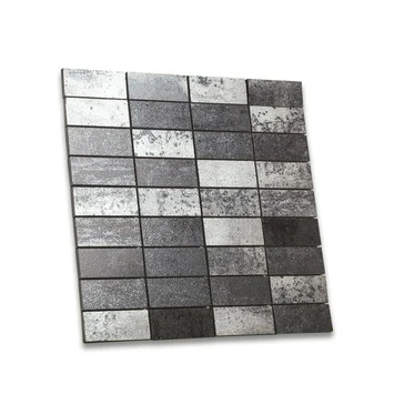 Mozaïektegel Vulcano Zwart 30x30 Cm 4 Mozaïektegel Vulcano Zwart 30x30 Cm - Afbeelding 2