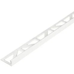 Tegelprofiel Haaks 8 Mm Aluminium Wit