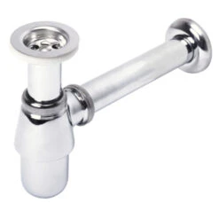 Sanivesk Plugbekersifon 5/4x32mm Chroom -Badkamer Verkoop Winkel 123 4423