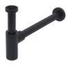 Sanivesk Bekersifon 5/4"x32mm Mat Zwart -Badkamer Verkoop Winkel 123 4479