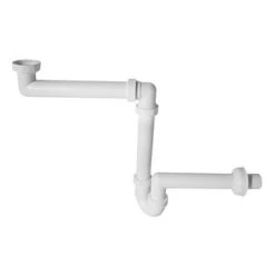 Sanivesk Ruimtebesparende Sifon 5/4-40mm -Badkamer Verkoop Winkel 123 4501