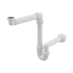 Sanivesk Ruimtebesparende Sifon 5/4-40mm -Badkamer Verkoop Winkel 123 4502