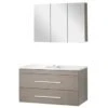 Style Badmeubelset Links Donkergrijs 100 Cm 1 Style Badmeubelset Links Donkergrijs 100 Cm -Badkamer Verkoop Winkel 123 498