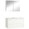 Style Badmeubelset Rechts Wit 100 Cm -Badkamer Verkoop Winkel 123 503