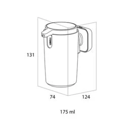 Tiger Zeepdispenser Carv 175 Ml Zwart -Badkamer Verkoop Winkel 123 695