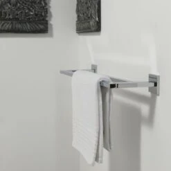 Tiger Dubbel Handdoekrek Items Chroom -Badkamer Verkoop Winkel 123 705