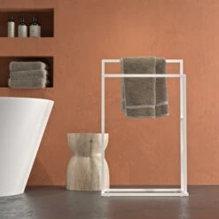 Sealskin Carré Handdoekrek Vrijstaand Wit -Badkamer Verkoop Winkel 123 712