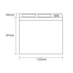 Sealskin Tandenborstelhouder Grace Wit -Badkamer Verkoop Winkel 123 735