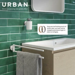 Tiger Handdoekhouder Urban 2-Armig Wit 18 Tiger Handdoekhouder Urban 2-Armig Wit -Badkamer Verkoop Winkel 123 783