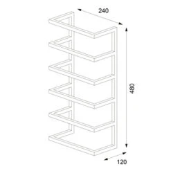 Sealskin Carré Handdoekrek Groot Zwart -Badkamer Verkoop Winkel 123 846