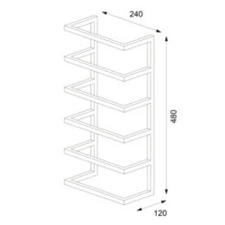 Sealskin Carré Handdoekrek Groot Zwart -Badkamer Verkoop Winkel 123 848