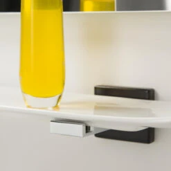 Tiger Planchet Zenna Chroom/Wengé -Badkamer Verkoop Winkel 123 885