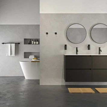 Tiger Handdoekhouder Noon Dubbel Zwart 6 Tiger Handdoekhouder Noon Dubbel Zwart - Afbeelding 4