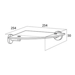 Tiger Hoekplanchet Boston Chroom 9 Tiger Hoekplanchet Boston Chroom -Badkamer Verkoop Winkel 123 913