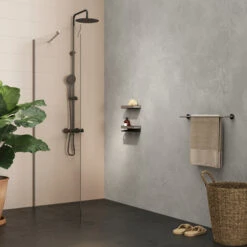 Tiger Planchet Cooper 28 Cm RVS/zwart -Badkamer Verkoop Winkel 123 927