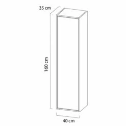 Tiger Helsinki Kolomkast 40 Cm Naturel Eiken 9 Tiger Helsinki Kolomkast 40 Cm Naturel Eiken -Badkamer Verkoop Winkel 123 96