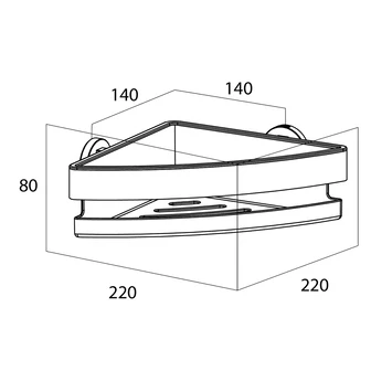 Tiger Douchemand Noon Zwart 6 Tiger Douchemand Noon Zwart - Afbeelding 4